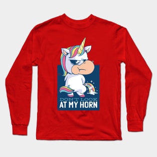 ANGRY UNICORN Long Sleeve T-Shirt